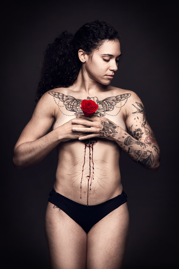 Photograph Dodo Villar Rooted Love Strong Tattoo Woman on One Eyeland