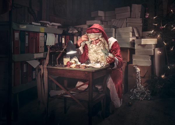 Photograph Juhamatti Vahdersalo Santas Accounting on One Eyeland