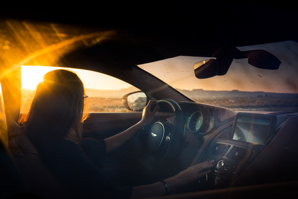 Photograph Arnaud Taquet Aston Martin Db11 Amr X Bardenas Reales on One Eyeland
