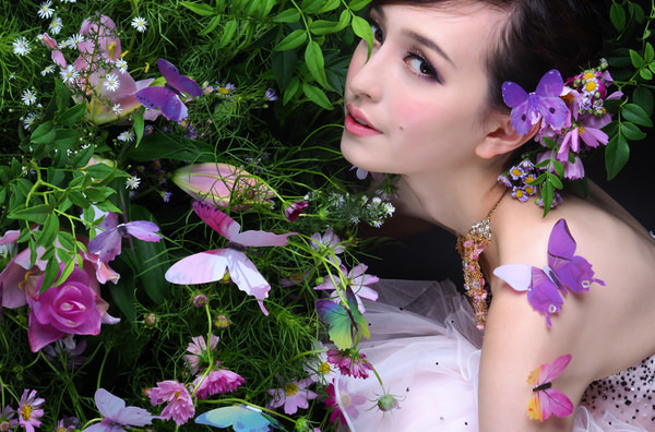 Photograph Haseo Hasegawa Butterfly on One Eyeland