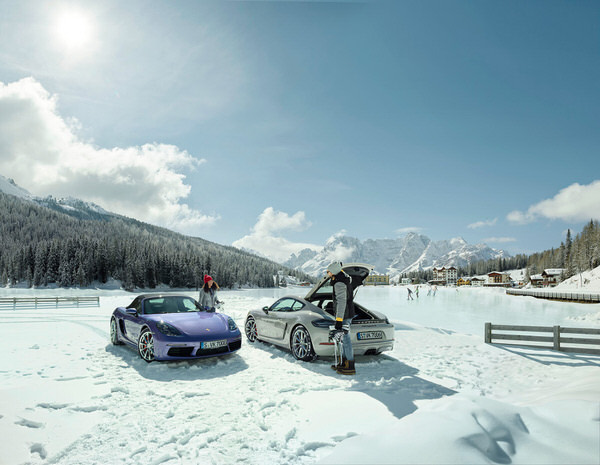 Photograph Stephan Romer Porsche Winter Tequipment on One Eyeland