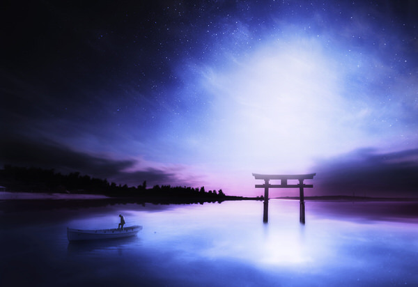 Photograph Kazutoshi Kawakami Torii on One Eyeland
