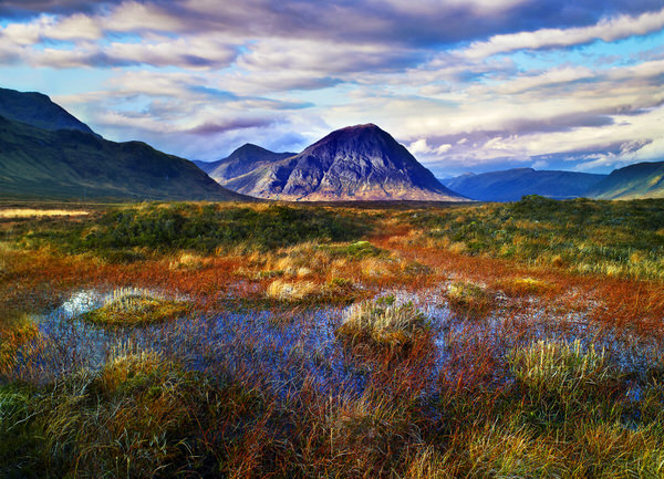 Photograph Peter Watson Rannoch Moor Scotland on One Eyeland
