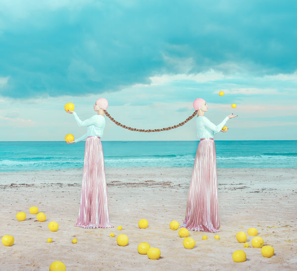 Photograph Elena Paraskeva A Fine Day At The Beach on One Eyeland
