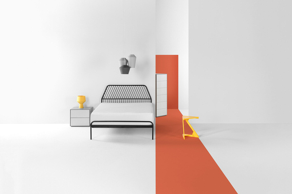 Photograph Giles Christopher Minimal Bedroom on One Eyeland