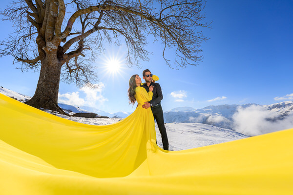 Photograph Soheil Soheili Couple In Snow on One Eyeland
