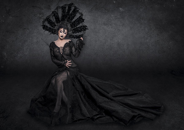 Photograph Arber Elezi Lady In Black on One Eyeland