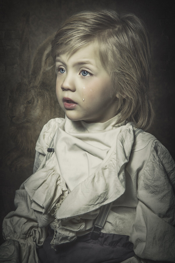 Photograph Carola Kayen Mouthaan Little Sad Boy on One Eyeland