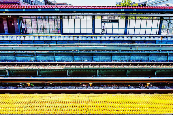 Photograph Mitchell Funk Above Ground Subway Station on One Eyeland
