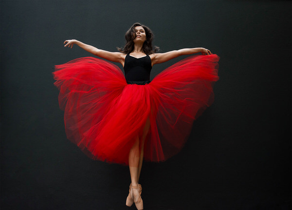 Photograph Maria Eduarda Alves Red On Black on One Eyeland