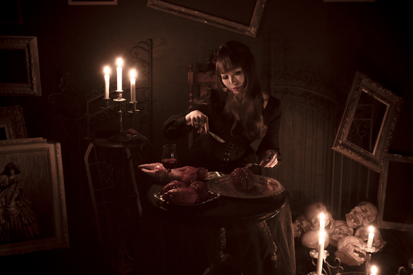 Photograph Danduka Yasuo Dinner Party on One Eyeland