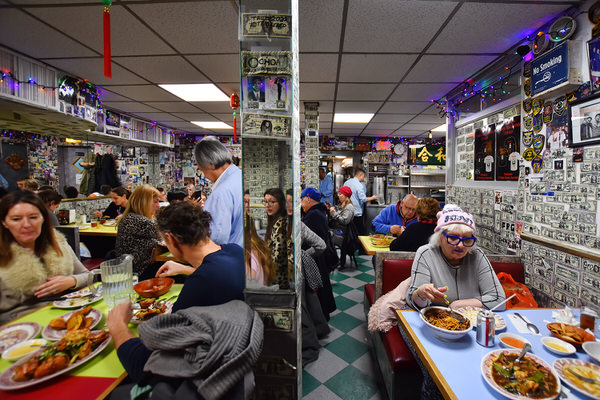 Photograph Raceala Elena Wo Hop Restaurant In Chinatown New York on One Eyeland