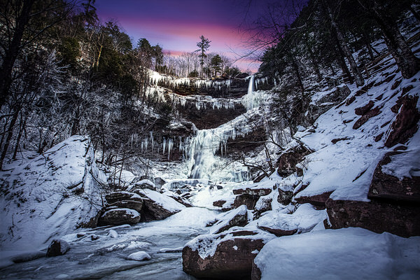 Photograph Jackson Carvalho Frozen Waterfall on One Eyeland