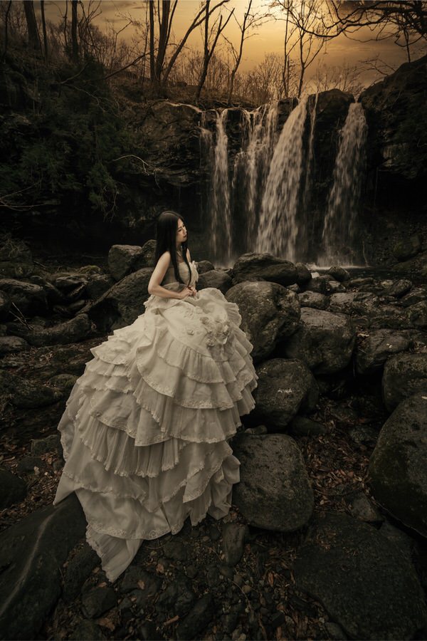 Photograph Satoshi Etoh Waterfall on One Eyeland