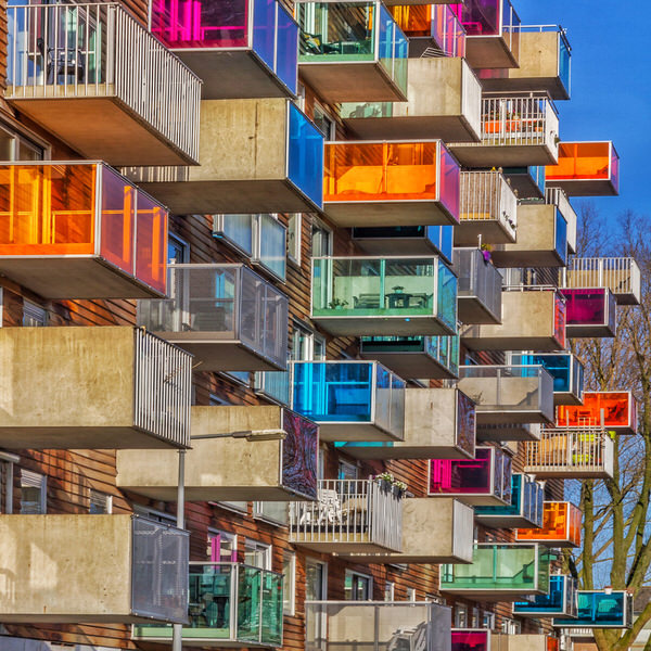 Photograph Paul Brouns Blooming Balconies on One Eyeland