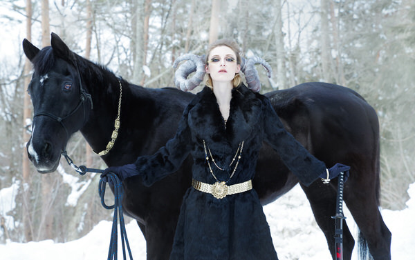 Photograph Haseo Hasegawa Snow Messenger on One Eyeland
