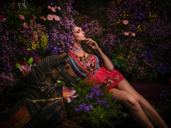 Photograph Haseo Hasegawa Flower on One Eyeland
