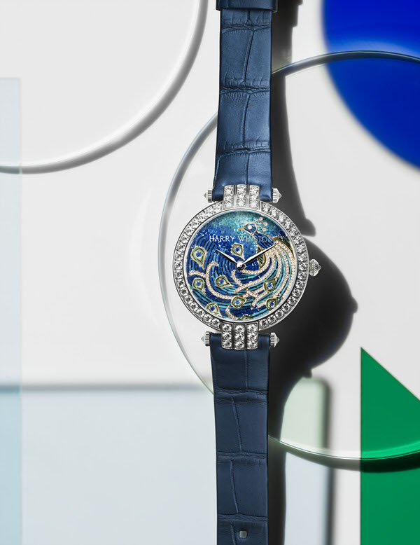 Photograph Jonathan Knowles Harry Winston Precious Peacock on One Eyeland
