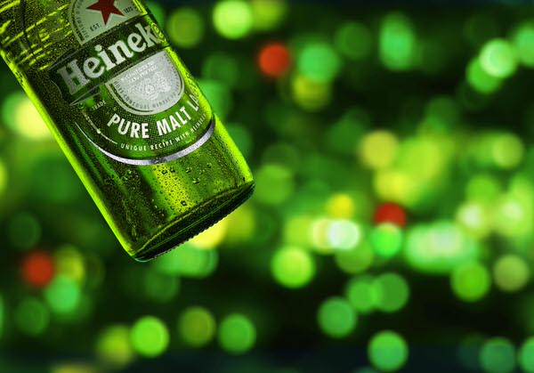 Photograph Jonathan Knowles Heineken on One Eyeland