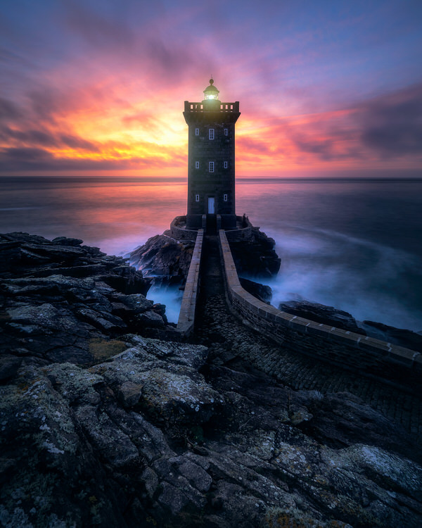 Photograph Remo Daut Sunset At The Lighthouse on One Eyeland