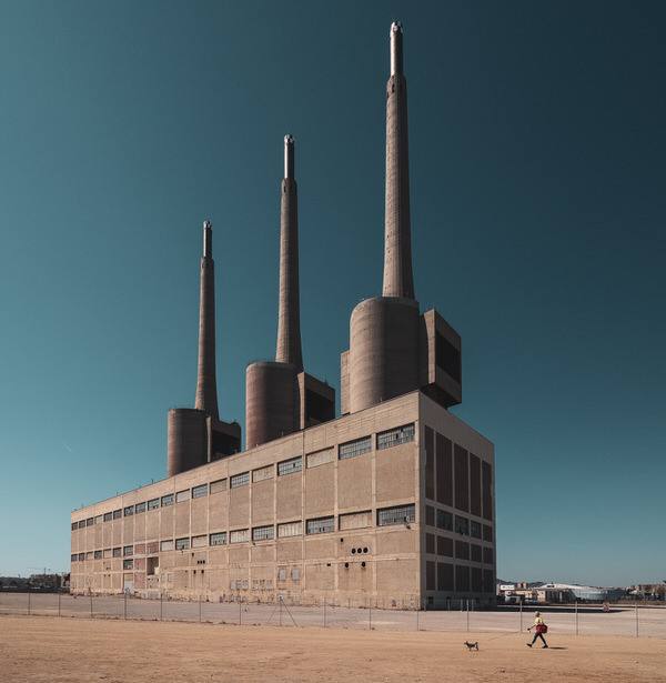 Photograph Antonio Aliaga Ibarra Power Plant on One Eyeland