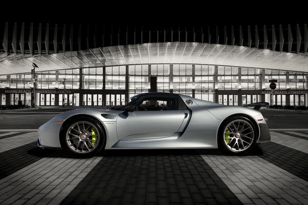 Photograph Giacomo Antico Porsche 918 In Miami Beach Cc on One Eyeland