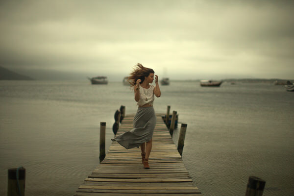 Photograph Junior Luz Dark Lake on One Eyeland