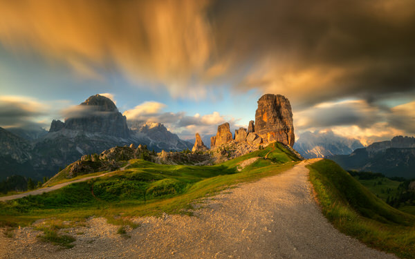 Photograph Tomasz Rojek Cinque Torri on One Eyeland
