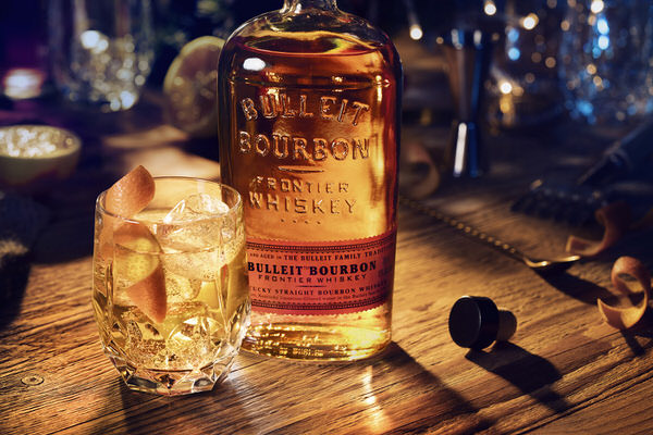 Photograph Hugo Ceneviva Bulleit Whiskey on One Eyeland