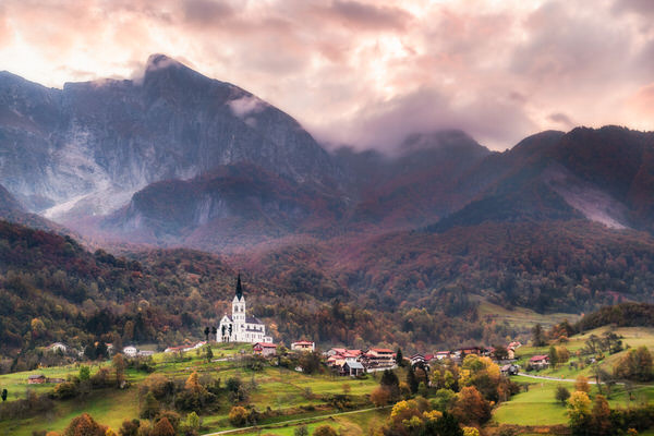 Photograph Jaka Ivancic Dreznica Village on One Eyeland