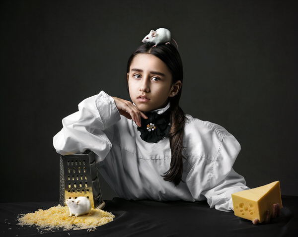 Photograph Elena Paraskeva Of Mice  And Cheese on One Eyeland