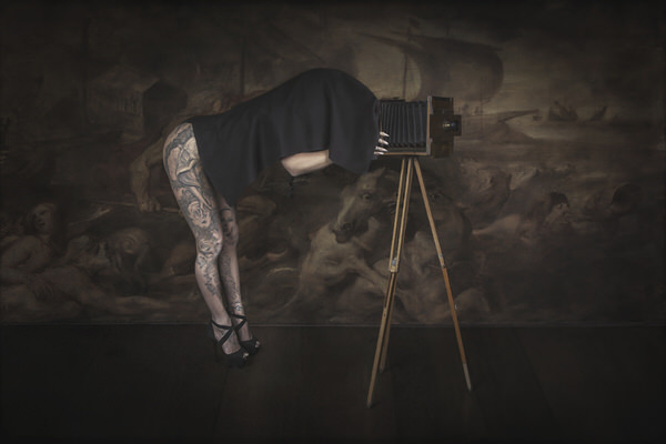 Photograph Carola Kayen Mouthaan Tattooed Photographer on One Eyeland