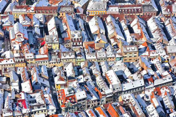Photograph Raceala Elena Brasov Rooftops on One Eyeland