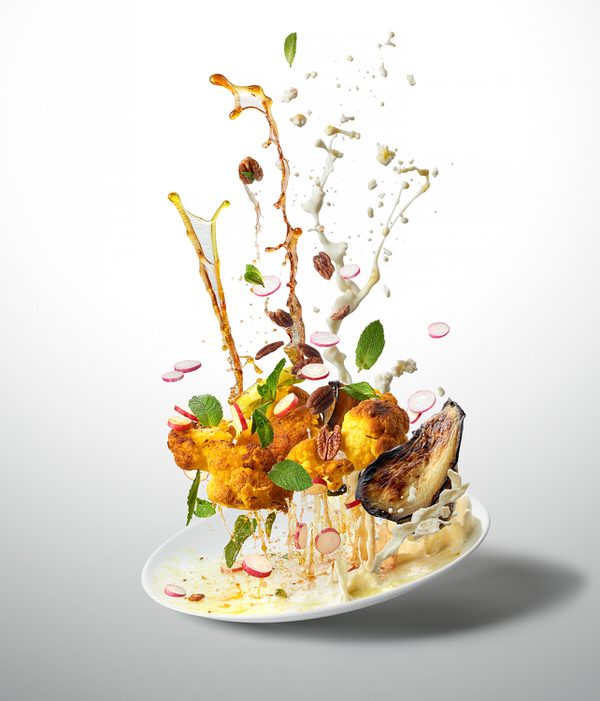 Photograph Piotr Gregorczyk Roasted Cauli And Ricotta on One Eyeland