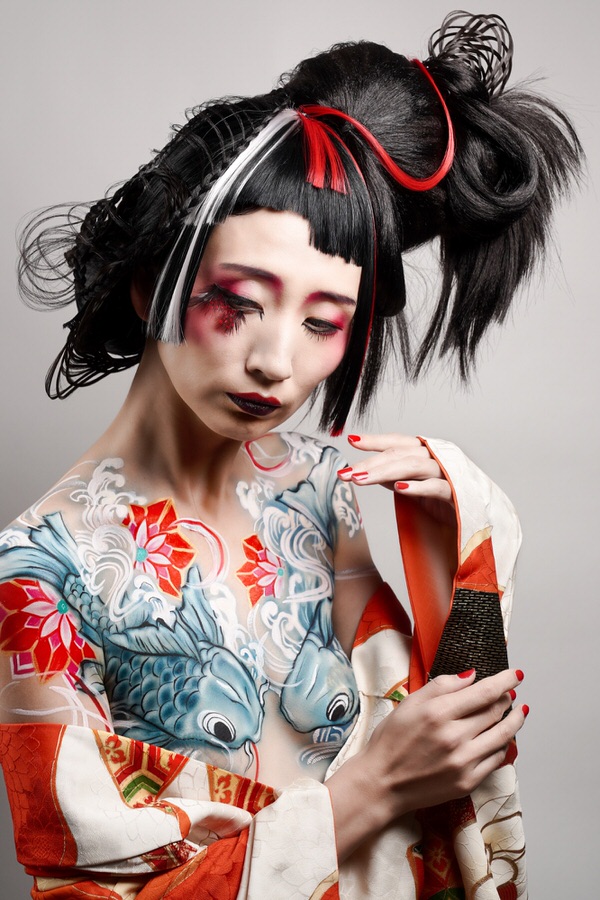 Photograph Satoshi Etoh Carp on One Eyeland