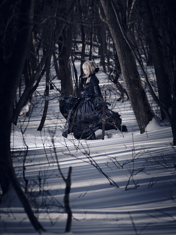Photograph Kenichi Takeuchi Artoria Alter on One Eyeland