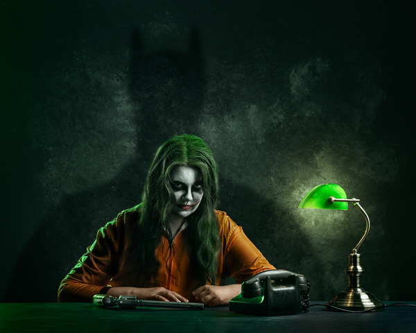 Photograph Petri Damsten Shadow Of Batman on One Eyeland