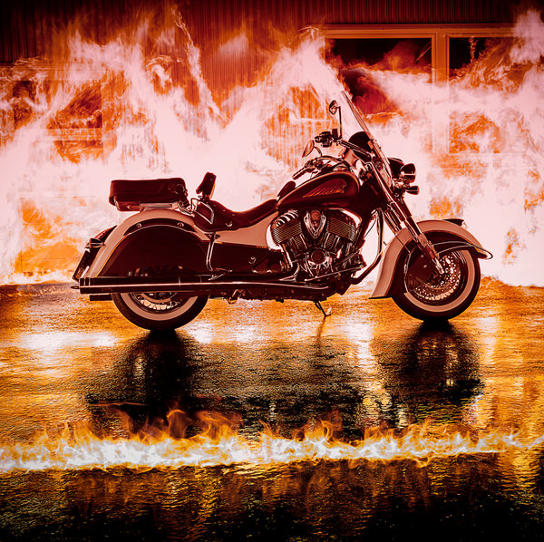 Photograph Stefan Pfeiffenberger Indian On Fire on One Eyeland
