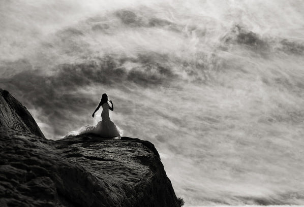 Photograph Sally Carpenter Desert Bride on One Eyeland
