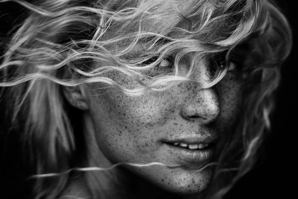 Photograph Martin Krystynek Freckles Beauty on One Eyeland