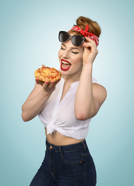 Photograph Marc Sabat Pizza Lover on One Eyeland