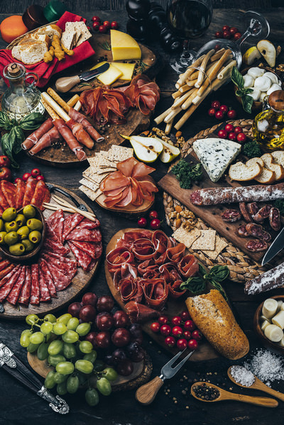 Photograph Gabriel Gonzalez Spanish Food on One Eyeland