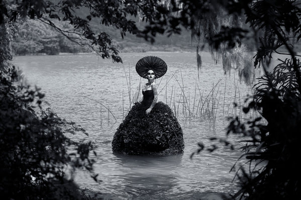 Photograph Junior Luz Dark Lake on One Eyeland