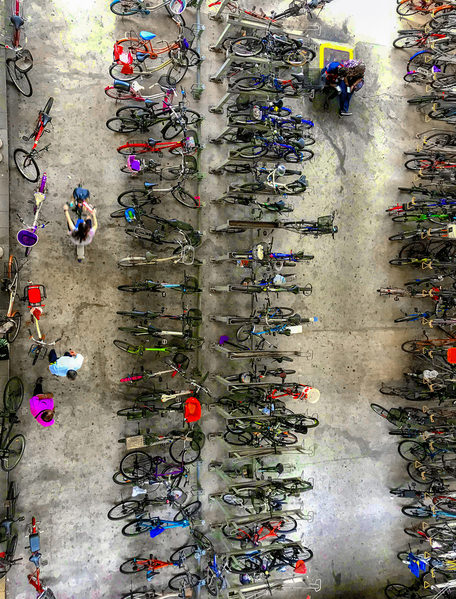 Photograph Soemoe Aung Bicycle Park on One Eyeland