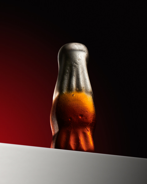 Photograph Ian Oliver Walsh Gummy Cola Bottle on One Eyeland