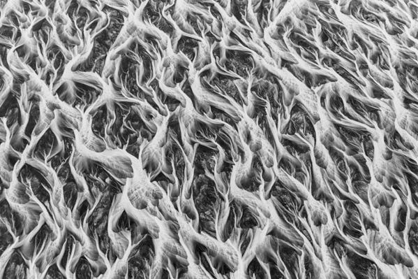 Photograph Peter Svoboda Shapesf Of The River Stream on One Eyeland