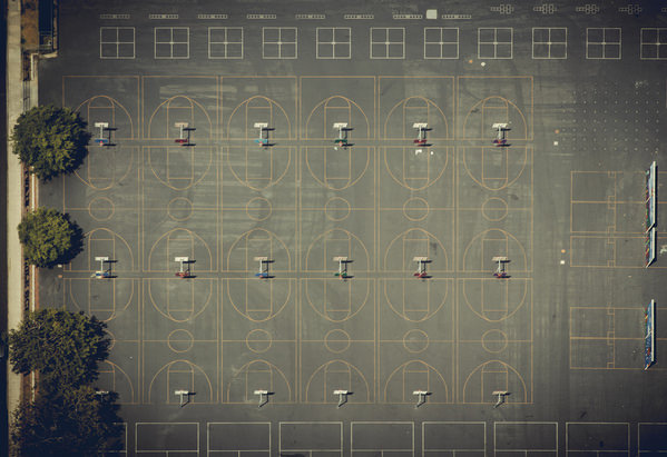 Photograph Patrick Curtet Top View on One Eyeland