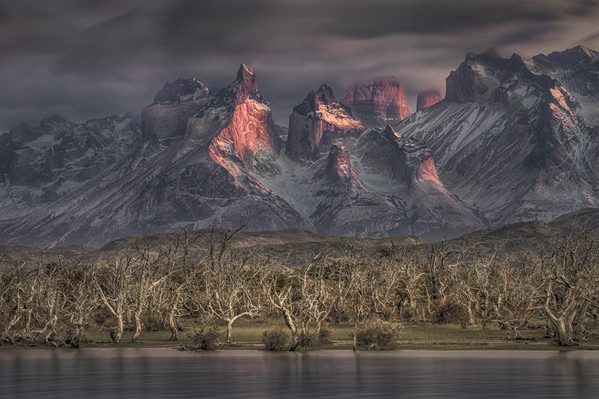 Photograph Peter Svoboda Below The Peaks Of Patagonia on One Eyeland
