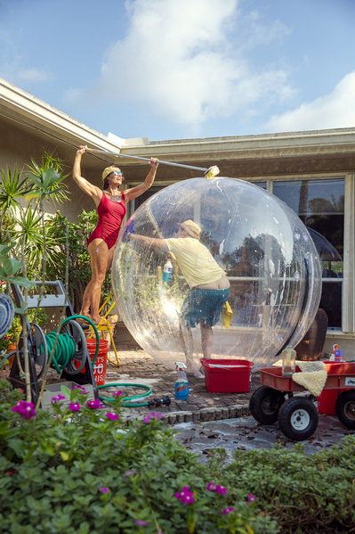 Photograph George Kamper Corona Bubble Wash on One Eyeland