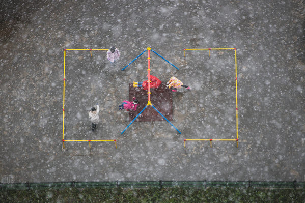 Photograph Manabu Ishikawa Snow Day on One Eyeland